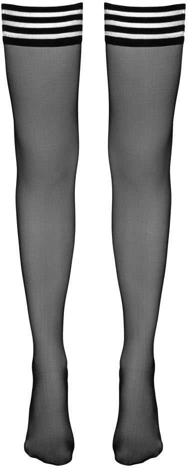 Cottelli Legwear Hold-up Stockings juodas 2