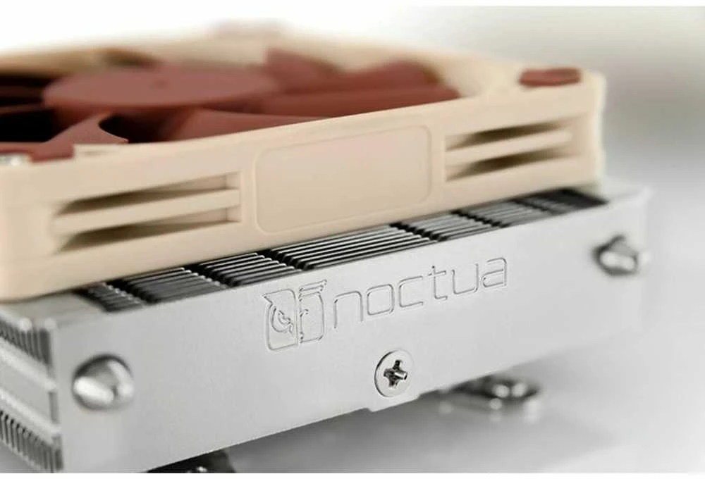 Noctua NH-L9a-AM4 procesoriaus aušintuvas 9,2 cm rusvai gelsvas, nikelis