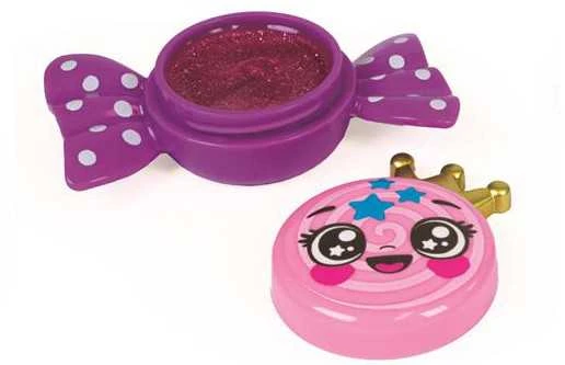 „Crazy Chic Baltas Dots“ saldainio formos lūpų blizgis „Clementoni“