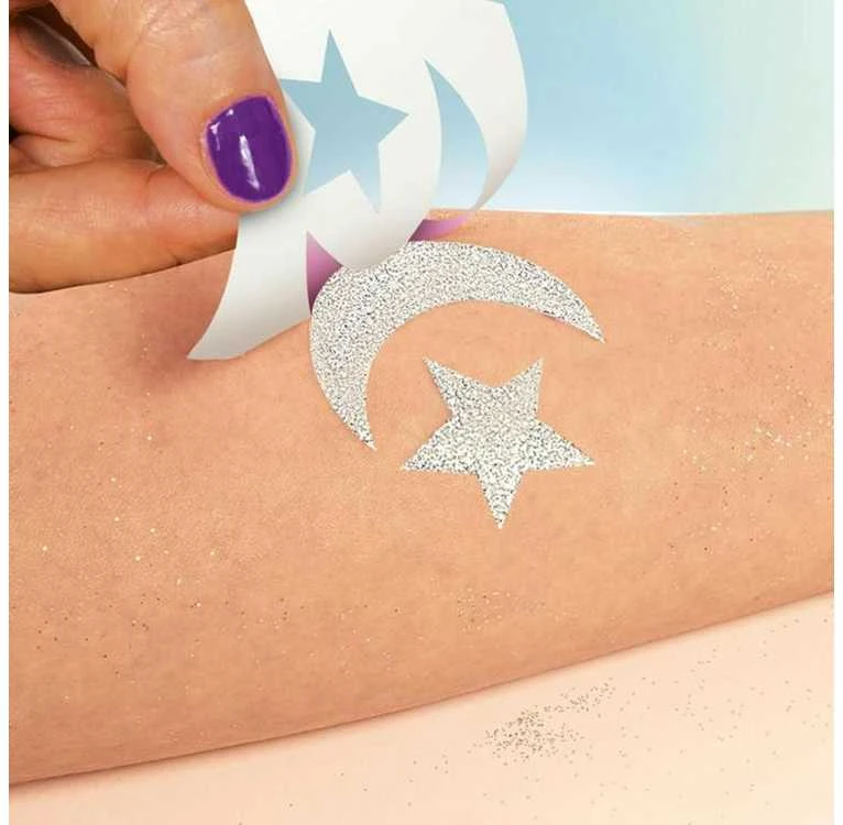 Clementoni rinkinys – Crazy Chic tatuiruočių studija