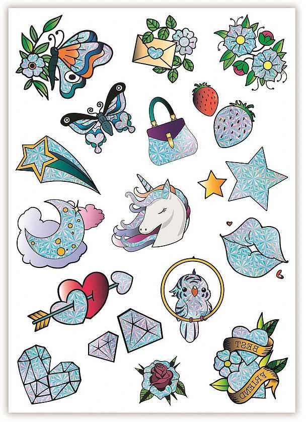 Clementoni Crazy tatuiruočių rinkinys