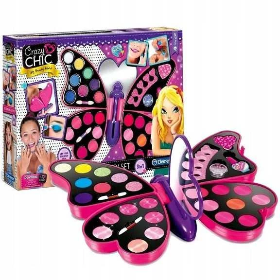 CLEMENTONI CRAZY CHIC drugelių grožio rinkinys 4 viename (FI), 78236