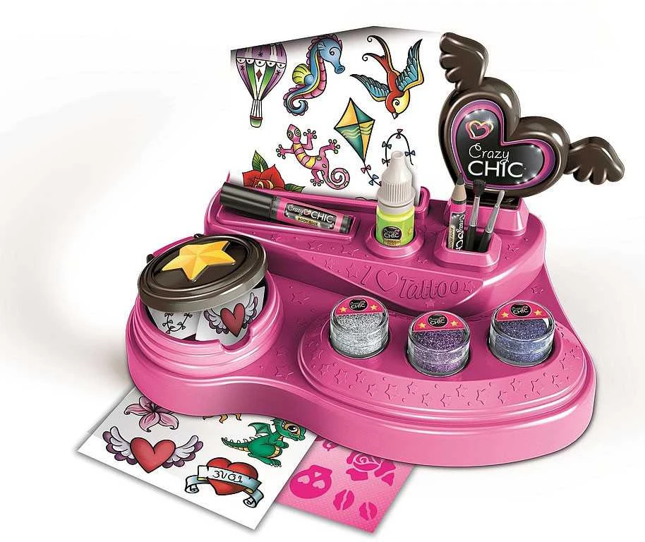 Clementoni Crazy Chic Crazy Tatuiruotės 18771