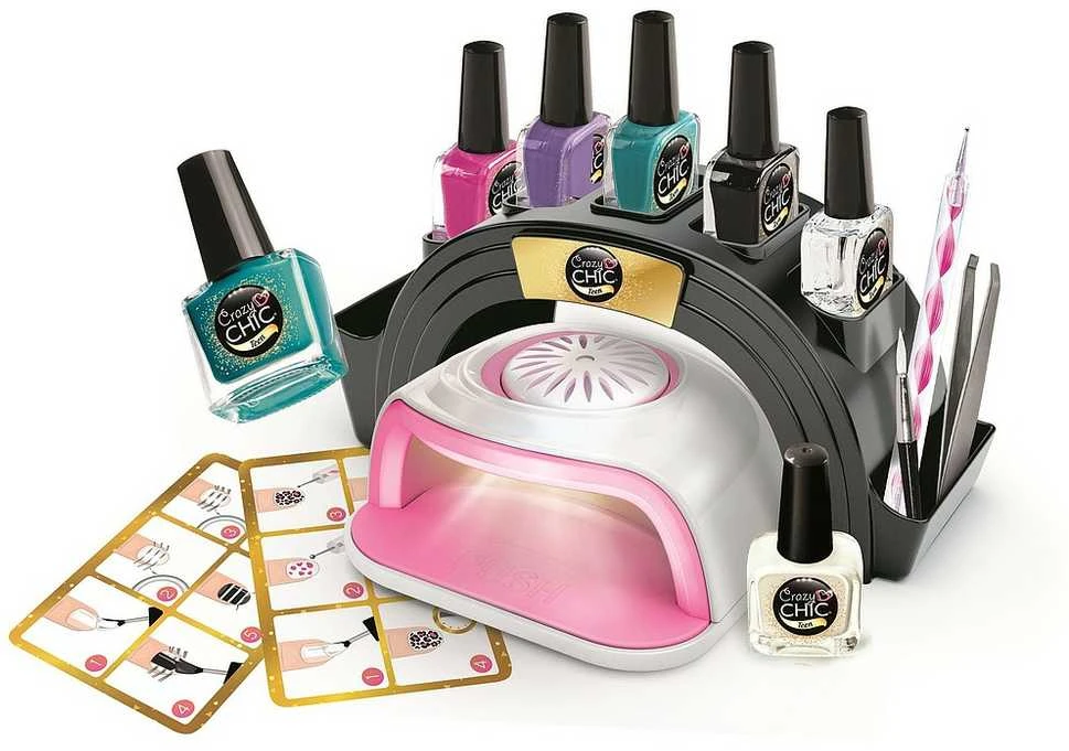 Manikiūro rinkinys Clementoni Crazy Chic 50852 vaikams nuo 8 metų