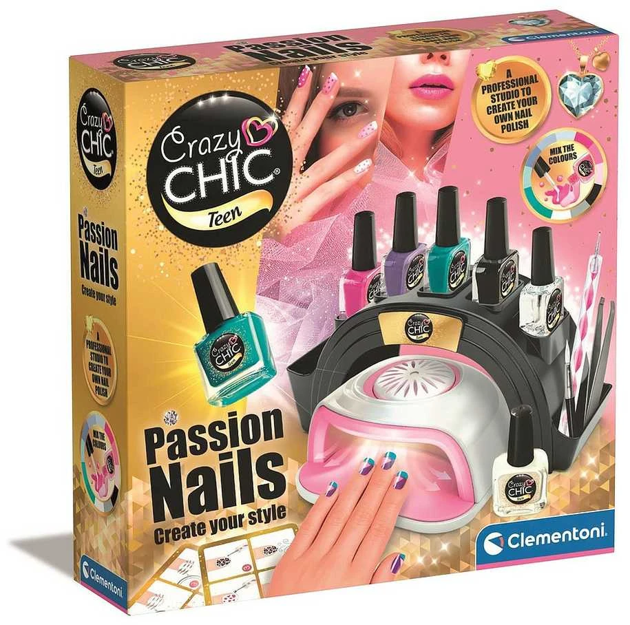 Manikiūro rinkinys Clementoni Crazy Chic 50852 vaikams nuo 8 metų