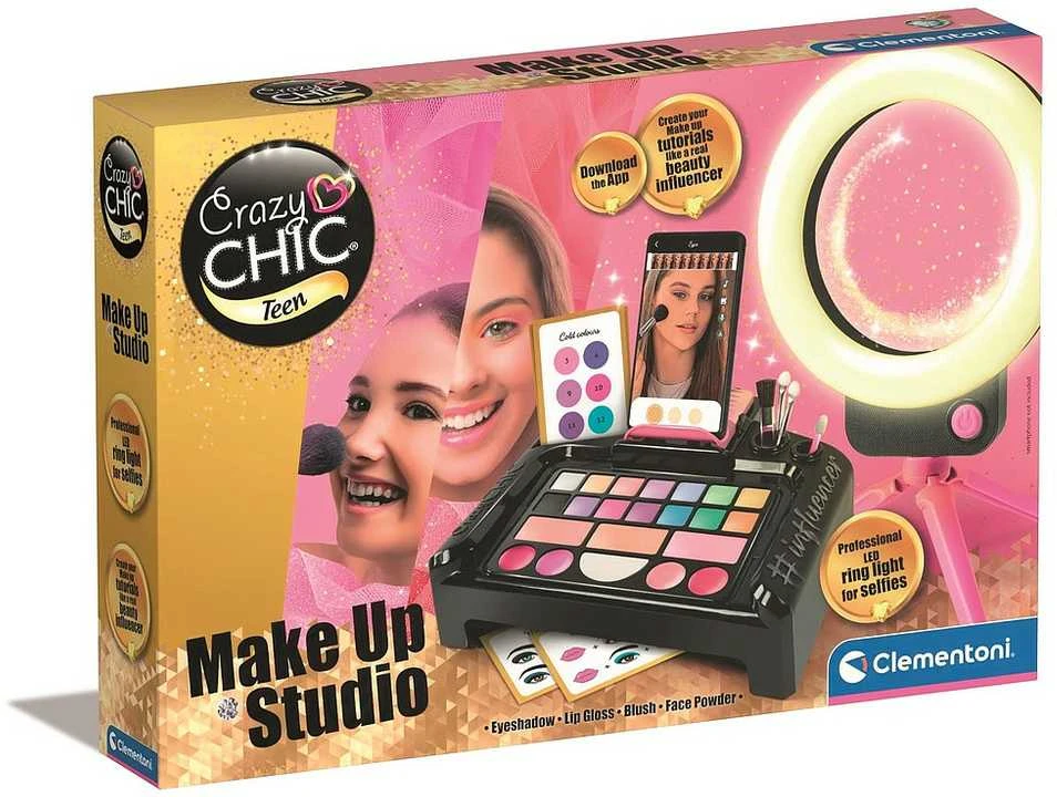 Clementoni „Crazy Chic“ studijos makiažas 16653