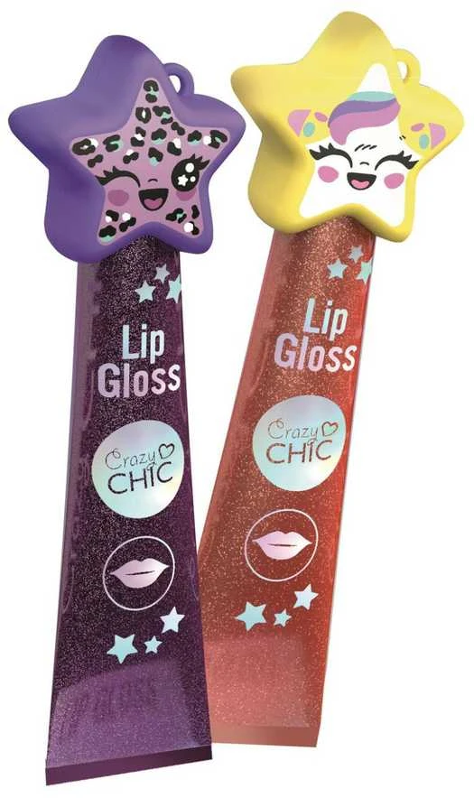 „Crazy Chic Violetinė Star Clementoni“ lūpų blizgis