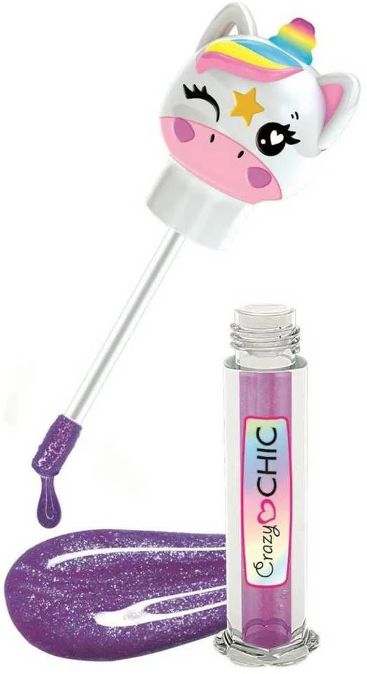 „Crazy Chic“ voverės animal vienaragio lūpų blizgis „Clementoni“