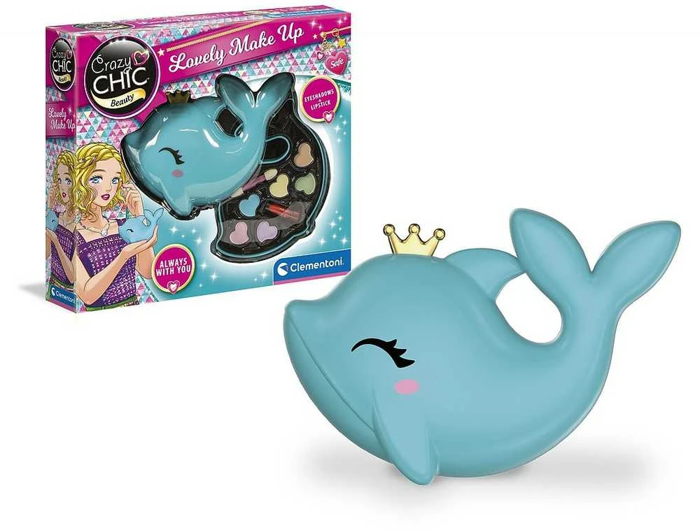 CLEMENTONI CRAZY CHIC kosmetikos rinkinys Dolphin (FI), 18630