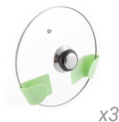 InnovaGoods Rinkinys 3 lipnūs virtuvės dangčių laikikliai Smarack InnovaGoods