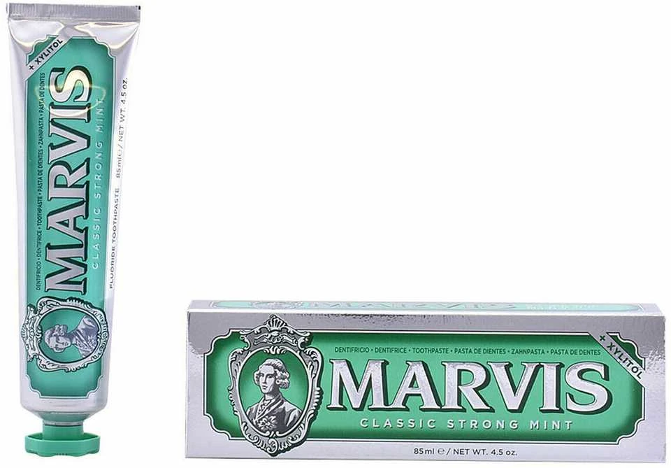 Marvis Classic Strong Mint Klasikinė mėtų skonio dantų pasta, 85 ml
