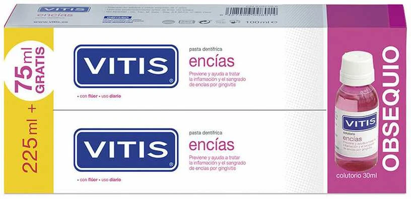 "Vitis Gum Dentrifying Paste" Dantų pasta 2x150ml