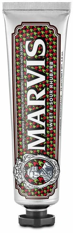 Marvis Sweet & Sour Rhubarb Rabarbarų ir mėtų skonio dantų pasta, 75 ml