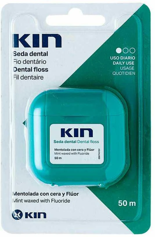 KIN seda dental con cera mentolada 50 ml