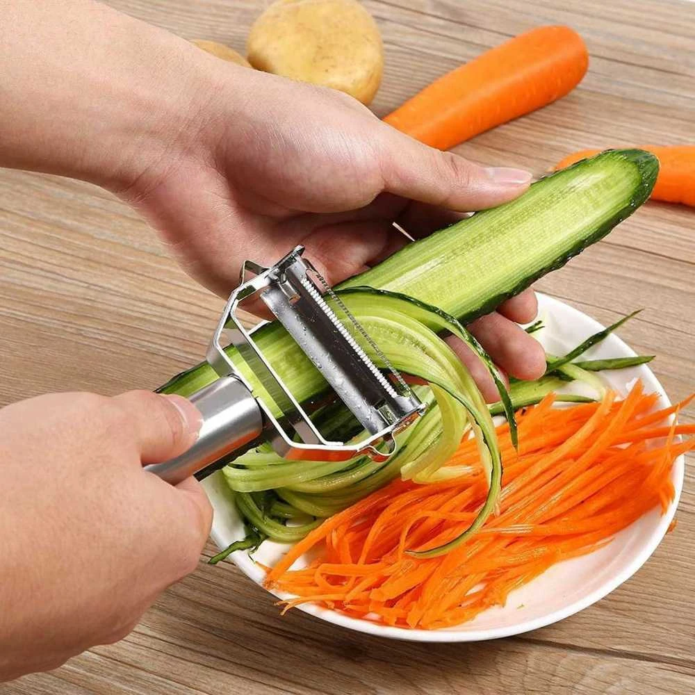 Daržovių skustukas iš titano