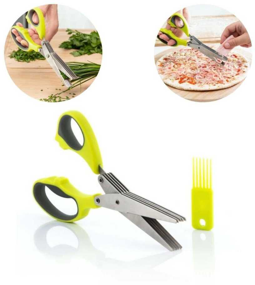 5-in-1 žirklės su įvairiais ašmenimis Fivessor InnovaGoods
