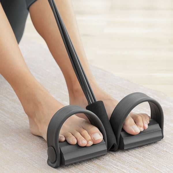 Daugiafunkcinės atsparumo elastinės juostos su mankštos vadovu tensport InnovaGoods