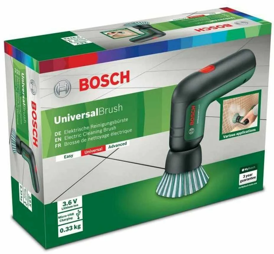 Akumuliatorinis valymo šepetys Bosch Universalbrush
