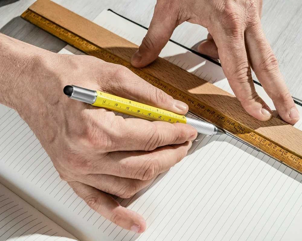GM DIY rašiklis 6in1 GELTONAS