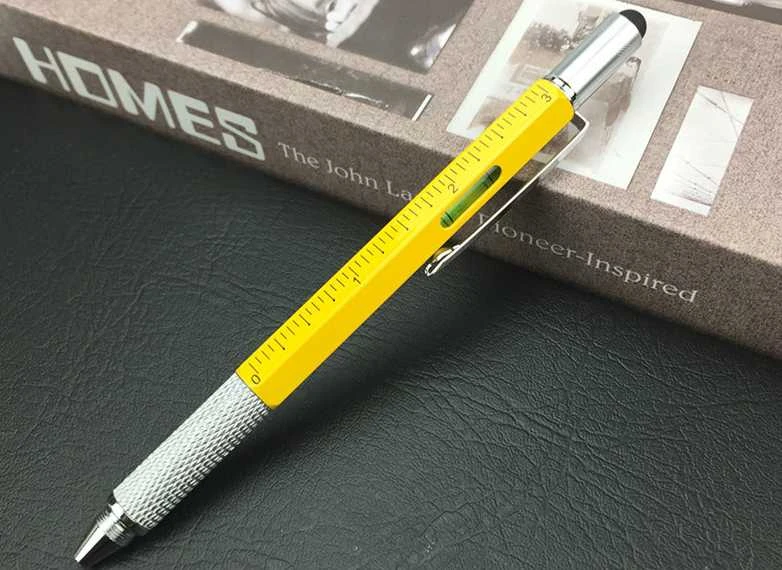 GM DIY rašiklis 6in1 GELTONAS