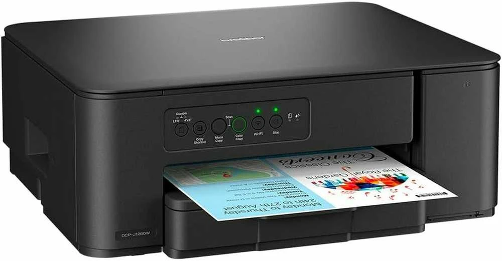 Spausdintuvas Brother | daugiafunkcis įrenginys | DCP-J1260W | Inkjet | Spalvotas | 3-in-1 | A4 | Wi-Fi | Juodas