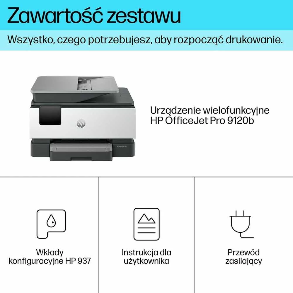 Hewlett Packard (HP) Rašalinis spausdintuvas HP OfficeJet Pro 9120b All-in-One 4V2N0B