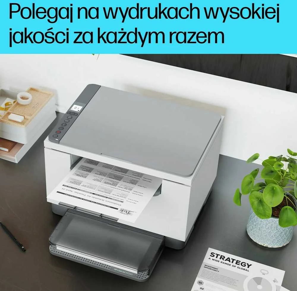„Hewlett Packard“ (HP) „HP LaserJet MFP M234d“ daugiafunkcis lazerinis spausdintuvas, mono lazeris, „Legal“, 14 psl./min., kopijavimas, 29 psl./min., spausdinimas, 150 lapų, USB, „Bluetooth“.