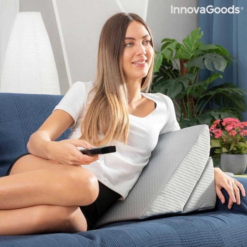 InnovaGoods Thellow trikampė daugiapozicinė pagalvė
