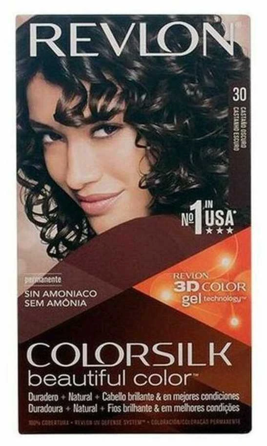 "Revlon Colorsilk" be amoniako 20 tamsiai ruda
