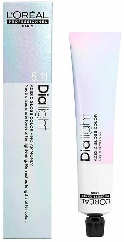 plaukų dažai L'oreal Professionnel Dia Light Gel-Creme Acide Sans Ammoniaque 7,4 50ml