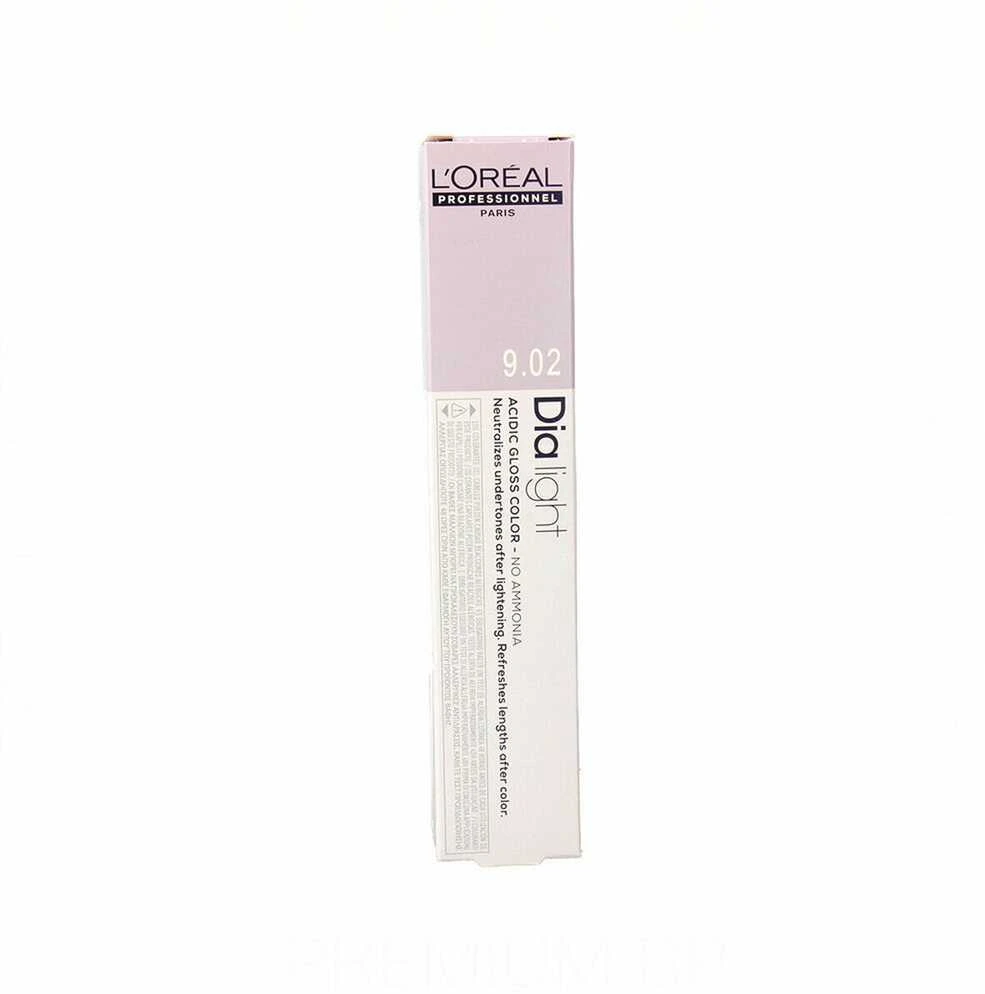 plaukų dažai L'oreal Professionnel Dia Light Gel-Creme Acide Sans Ammoniaque 9,02 50ml
