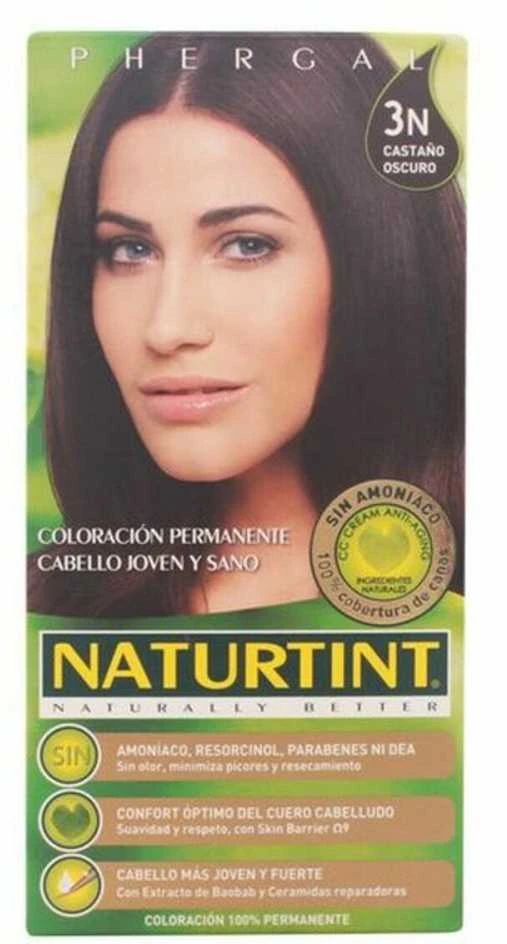 Naturtint 3N Ammonia Free Hair Colour plaukų dažai be amoniako, spalva: 3N Dark chestnut ruda