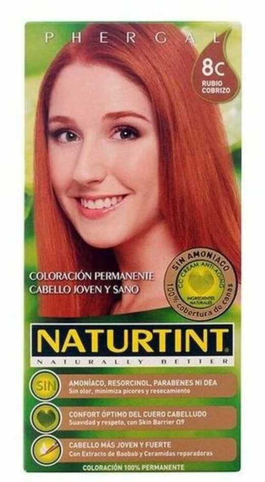 Naturtint 8C plaukų dažai be amoniako 150ml