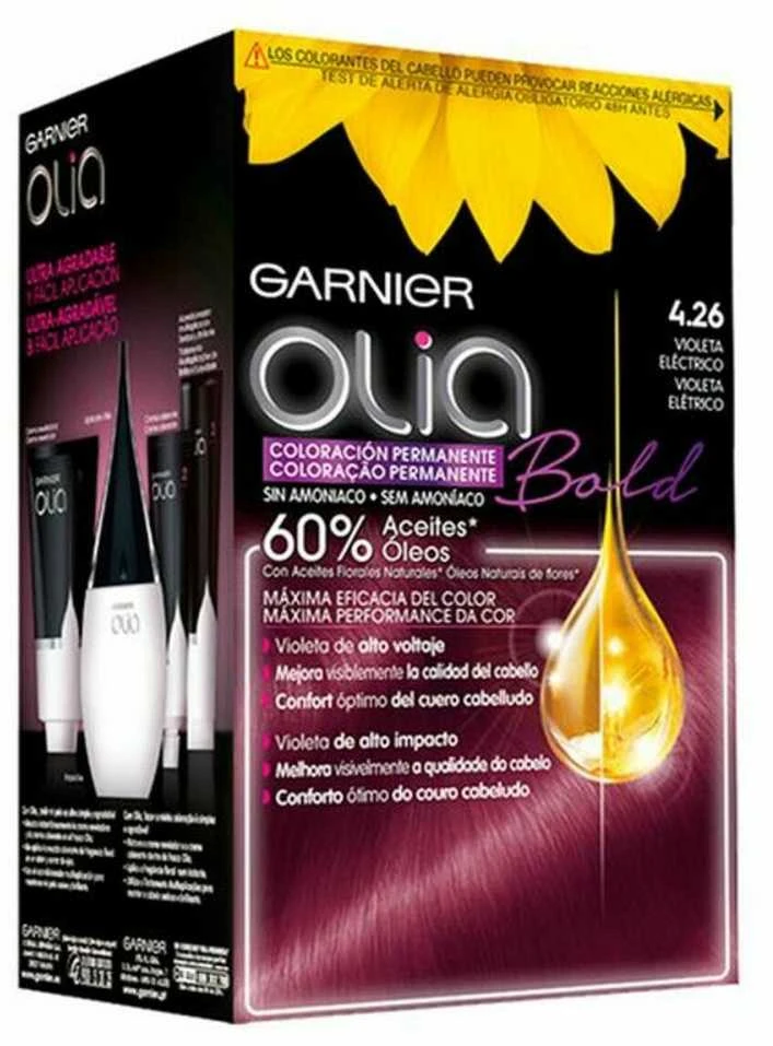 Garnier Olia Bold 4.26 violetiniai plaukų dažai