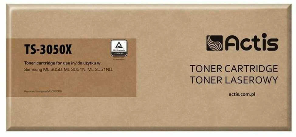 Tonerio Kasetė - Actis TS-3050X 8000 Puslapių Standartinė Išeiga Juoda
