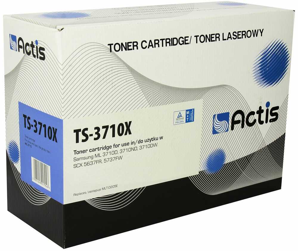 Tonerio Kasetė - Actis TS-3710X Juoda 10,000 Puslapių