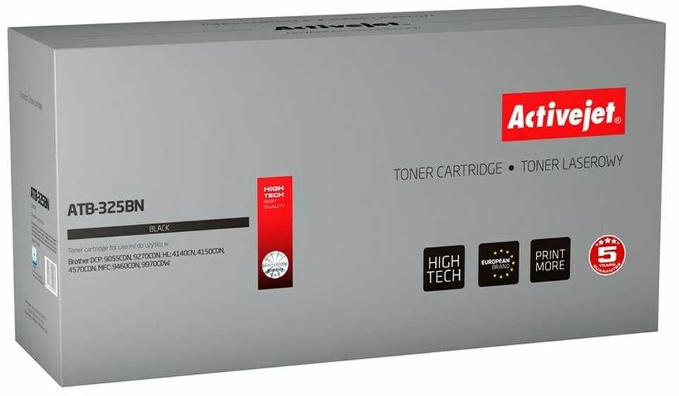 Tonerio Kasetė - Activejet ATB-325BN (Pakaitinė Brother TN-325BK; Supreme; 4000 Puslapių; Juoda)