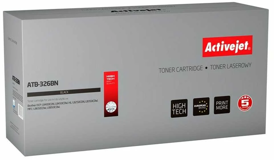 Toneris Activejet ATB-326BN (spausdintuvui Brother, suderinamas pakaitinis TN-326BK supreme 4000psl juodas)