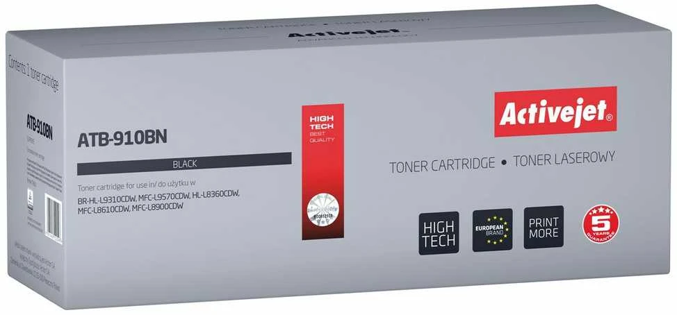 Activejet ATB-910BN Toneris (replacement Brother TN-910BK; Supreme; 9000 pages; juodas)