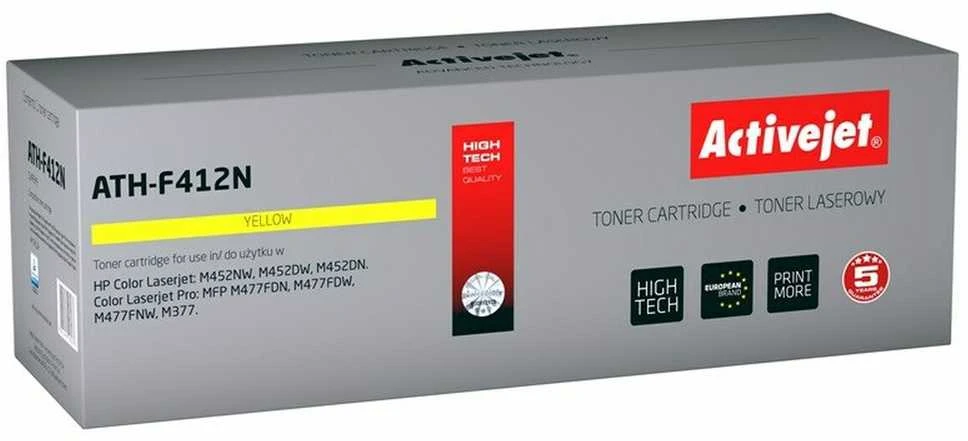Tonerio Kasetė - Activejet ATH-F412N, Geltona