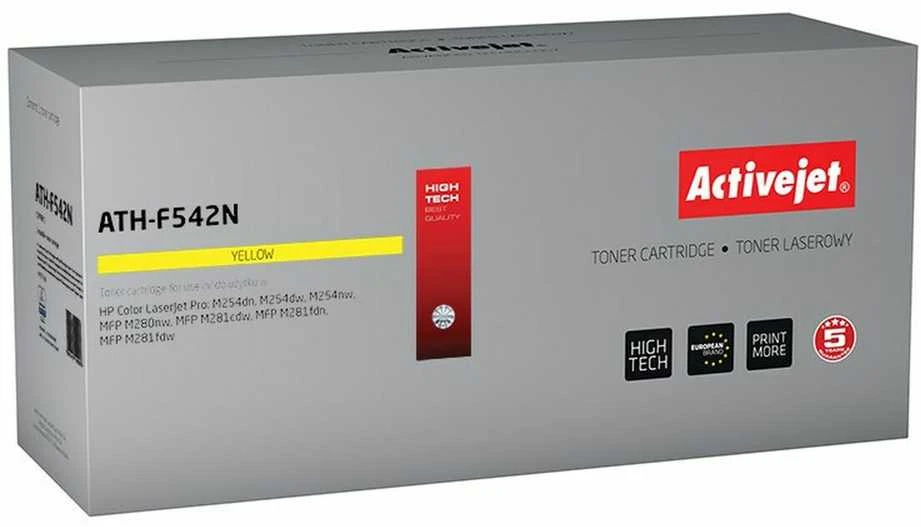 Toneris Activejet ATH-F542N (pakaitinis HP 203A CF543A, Supreme, 1300 puslapių, geltonas)