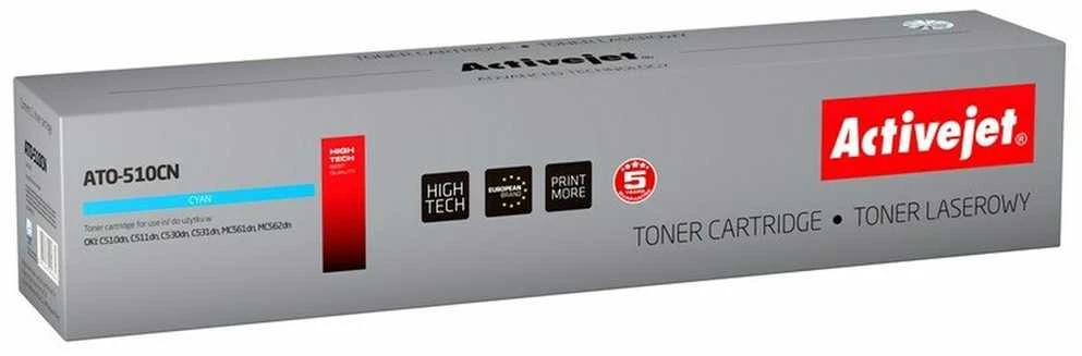 Toneris Activejet ATO-510CN (replacement OKI 44469724, Supreme, 5000 pages, mėlynas)