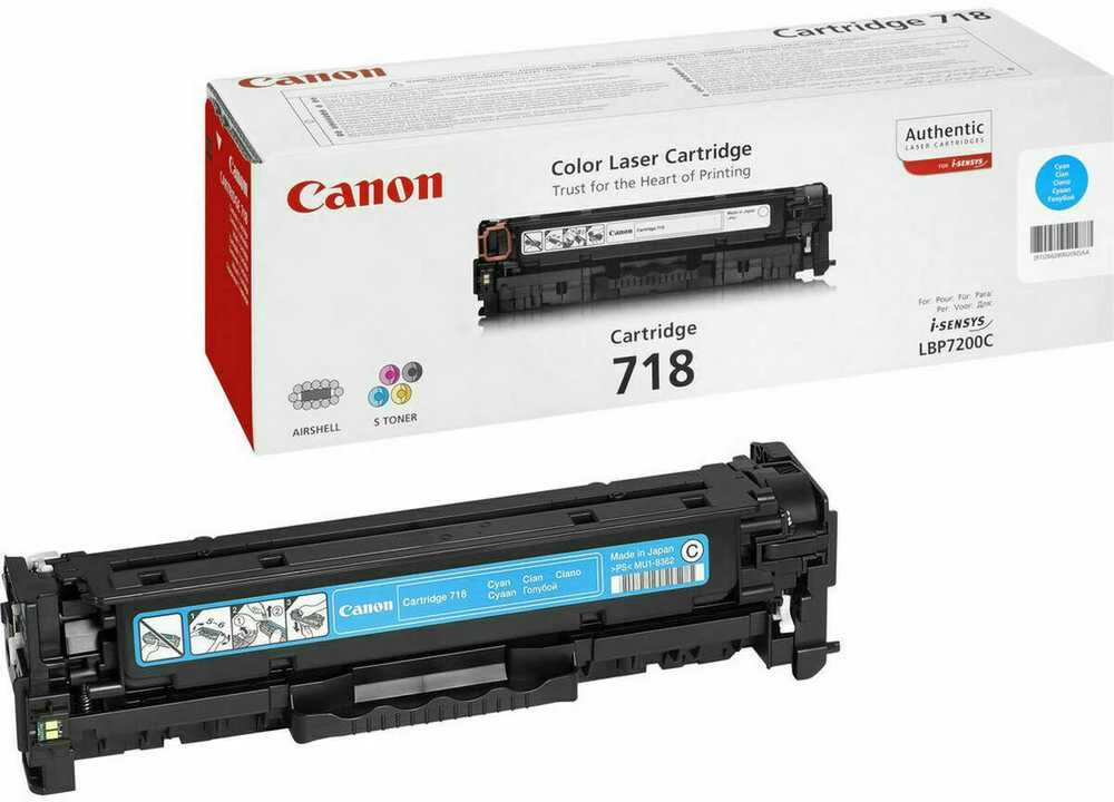 Canon CONTRACT Cartridge 718 Cyan (2661B014)