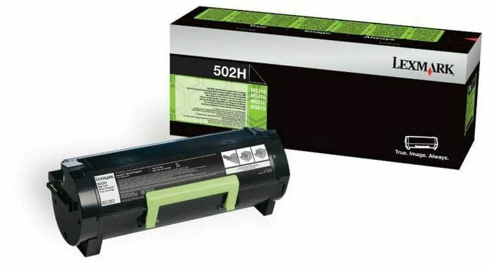 Lexmark 50F2H0E | 502HE didelio našumo korporacinė kasetė (5k) | Kasetė | Juodas