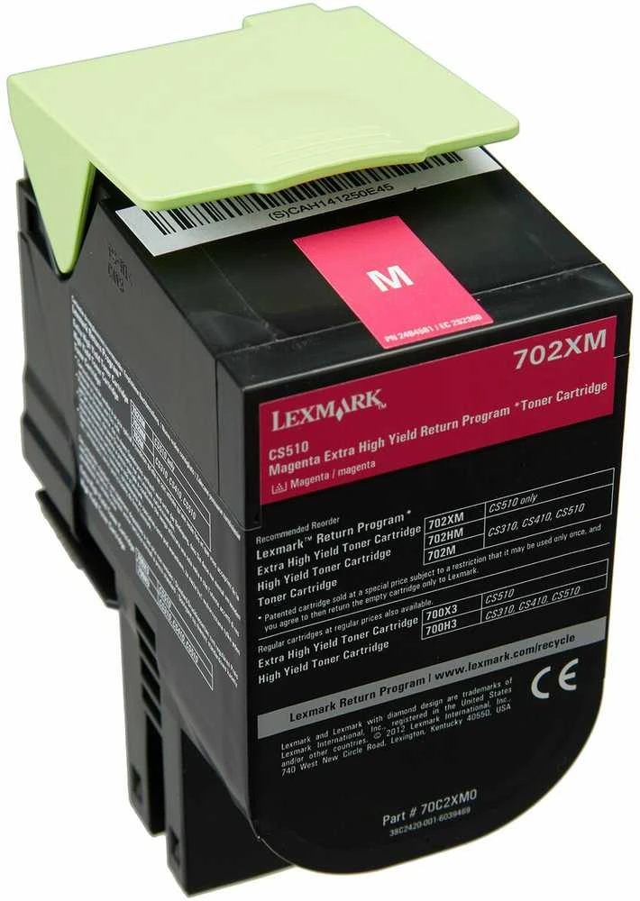 Lexmark 702XM R kasetė, purpurinė