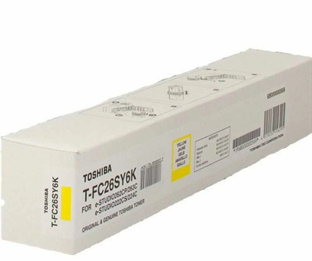 Toshiba T-FC26SY6K (6B000000569), geltona kasetė