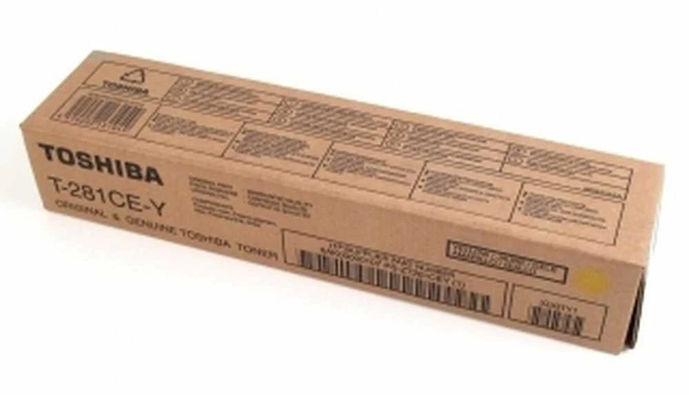 Toshiba T-281c EY (6AK00000107) (Alt: 6AG00000843), geltona kasetė