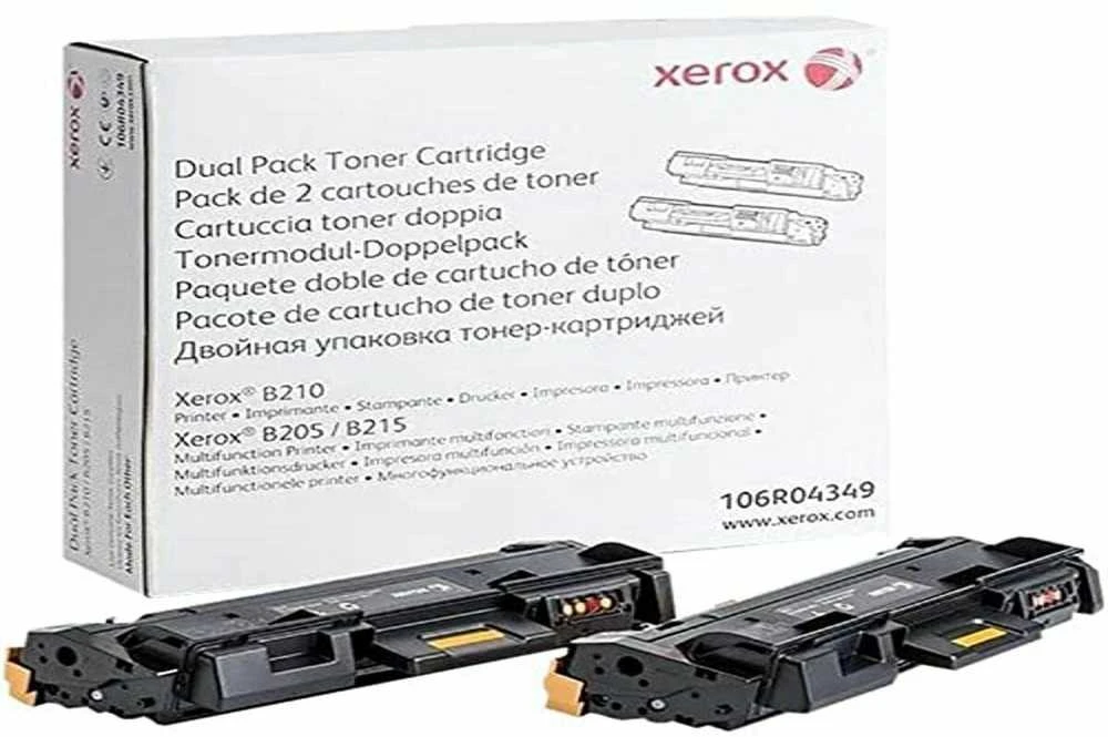 XEROX 106R04349 Toneris Xerox juodas x2 3 000 pgs B210/B205/B215