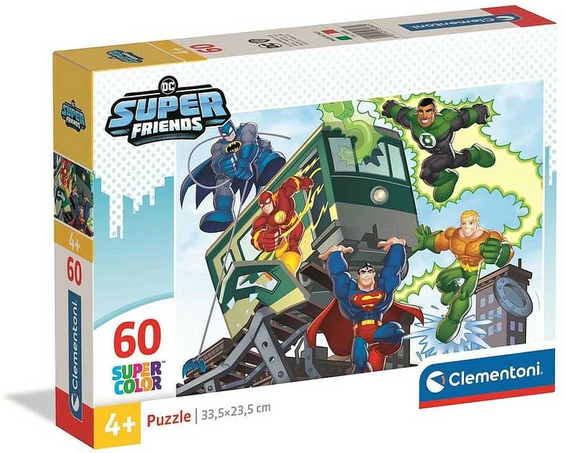 Clementoni Dėlionė 60 vnt. - Superherojai