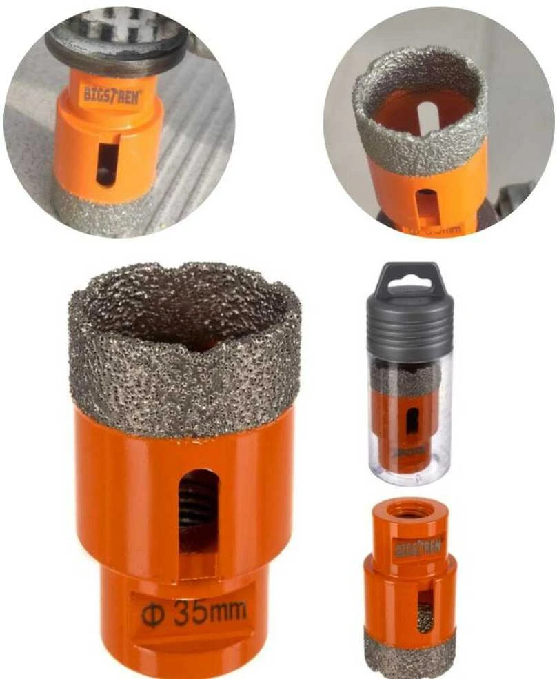 Diamond Deimantinis grąžtas - skylių pjūklas 35 mm Bigstrene 22875